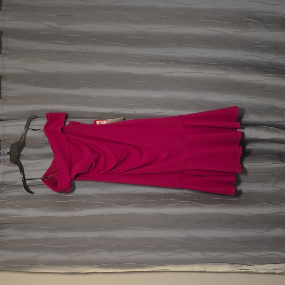 Vince Camuto Strapless Pink Dress